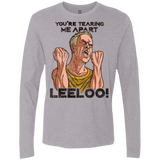 T-Shirts Heather Grey / Small Youre Tearing Me Apart Leeloo Men's Premium Long Sleeve