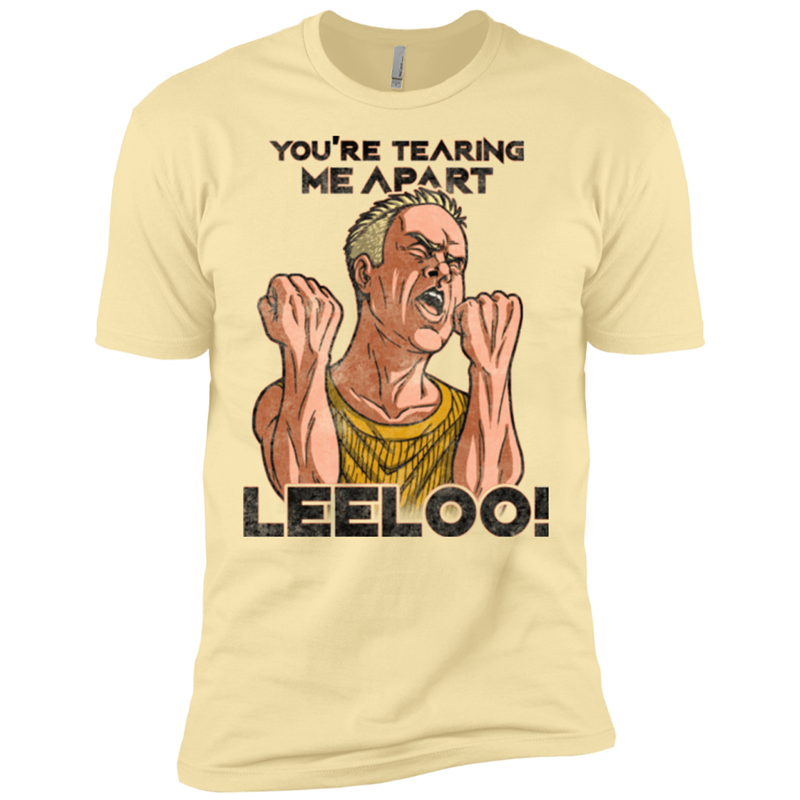 T-Shirts Banana Cream / X-Small Youre Tearing Me Apart Leeloo Men's Premium T-Shirt
