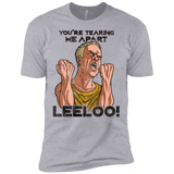 T-Shirts Heather Grey / X-Small Youre Tearing Me Apart Leeloo Men's Premium T-Shirt