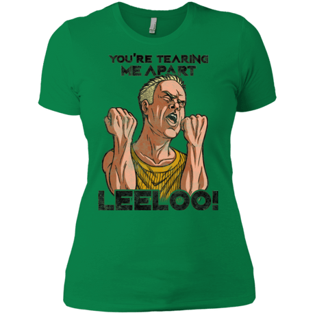 T-Shirts Kelly Green / X-Small Youre Tearing Me Apart Leeloo Women's Premium T-Shirt