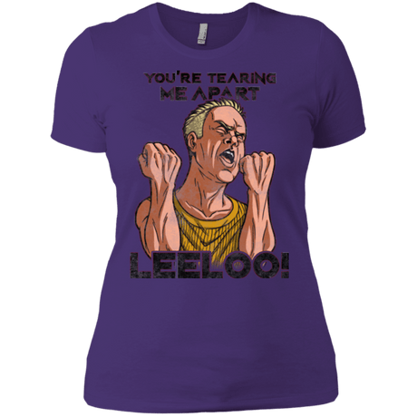 T-Shirts Purple Rush/ / X-Small Youre Tearing Me Apart Leeloo Women's Premium T-Shirt