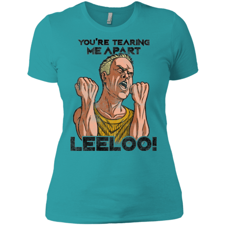 T-Shirts Tahiti Blue / X-Small Youre Tearing Me Apart Leeloo Women's Premium T-Shirt