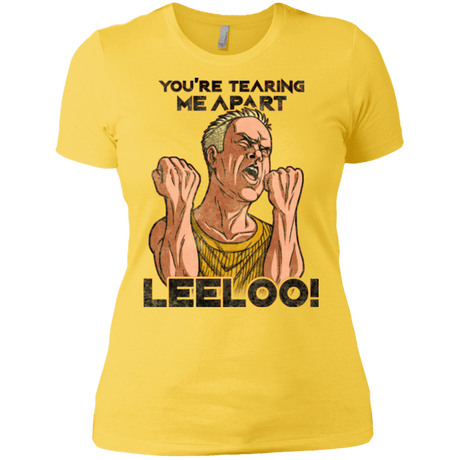 T-Shirts Vibrant Yellow / X-Small Youre Tearing Me Apart Leeloo Women's Premium T-Shirt