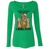 T-Shirts Envy / Small Youre Tearing Me Apart Leeloo Women's Triblend Long Sleeve Shirt