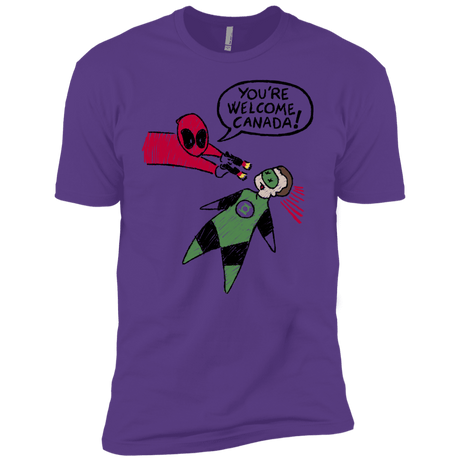 T-Shirts Purple Rush / YXS Youre Welcome Canada Boys Premium T-Shirt