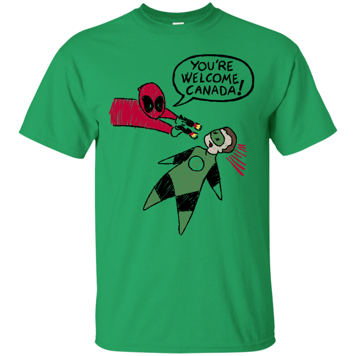 T-Shirts Irish Green / S Youre Welcome Canada T-Shirt