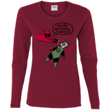 T-Shirts Cardinal / S Youre Welcome Canada Women's Long Sleeve T-Shirt