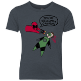 T-Shirts Vintage Navy / YXS Youre Welcome Canada Youth Triblend T-Shirt