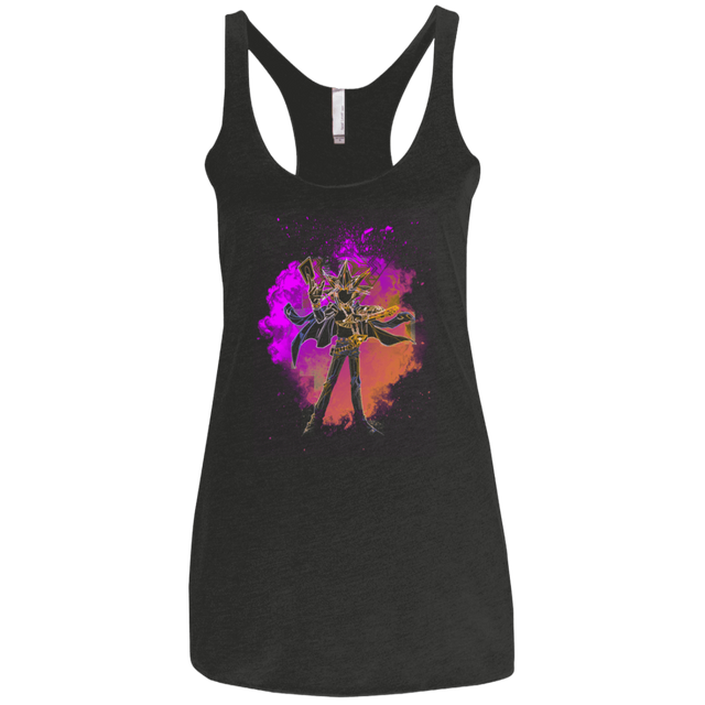 T-Shirts Vintage Black / X-Small Yu-Gi-Oh Soul Women's Triblend Racerback Tank