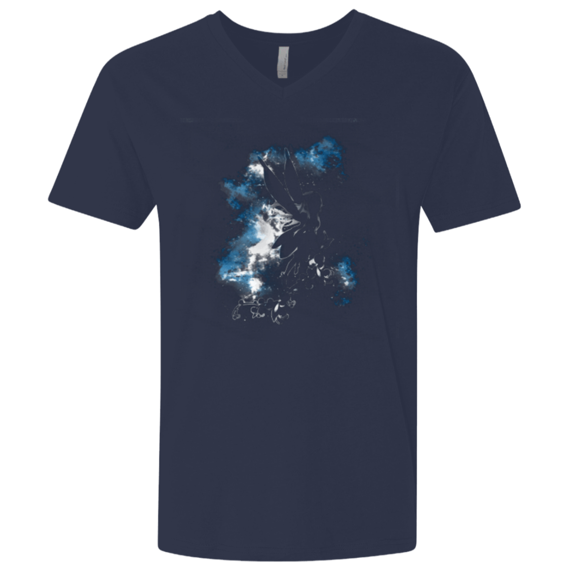 T-Shirts Midnight Navy / X-Small Yui angel Men's Premium V-Neck