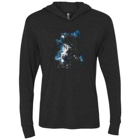 T-Shirts Vintage Black / X-Small Yui angel Triblend Long Sleeve Hoodie Tee