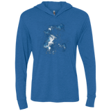 T-Shirts Vintage Royal / X-Small Yui angel Triblend Long Sleeve Hoodie Tee