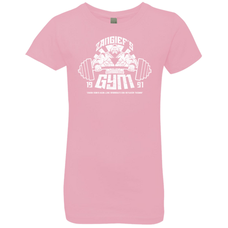 T-Shirts Light Pink / YXS Zangief Gym Girls Premium T-Shirt