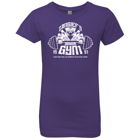 T-Shirts Purple Rush / YXS Zangief Gym Girls Premium T-Shirt