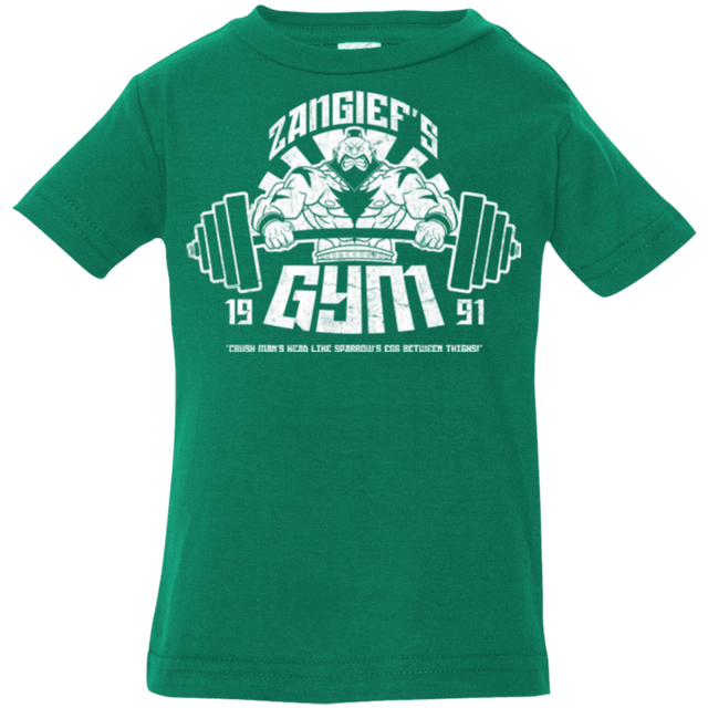 T-Shirts Kelly / 6 Months Zangief Gym Infant Premium T-Shirt