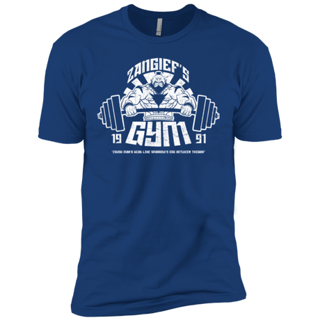 T-Shirts Royal / X-Small Zangief Gym Men's Premium T-Shirt