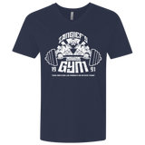 T-Shirts Midnight Navy / X-Small Zangief Gym Men's Premium V-Neck