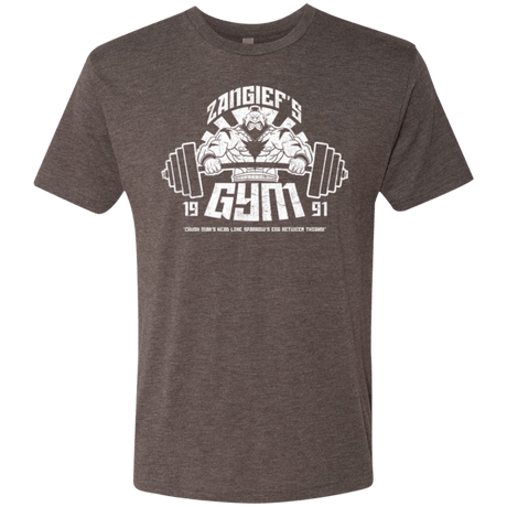T-Shirts Macchiato / Small Zangief Gym Men's Triblend T-Shirt