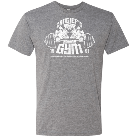 T-Shirts Premium Heather / Small Zangief Gym Men's Triblend T-Shirt