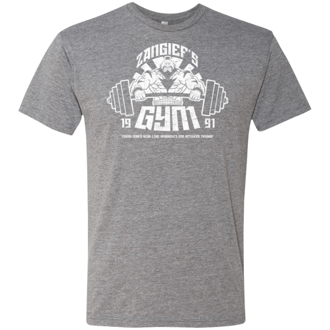 T-Shirts Premium Heather / Small Zangief Gym Men's Triblend T-Shirt