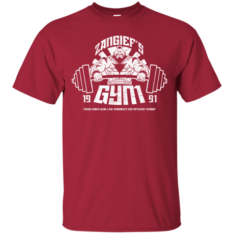 T-Shirts Cardinal / Small Zangief Gym T-Shirt
