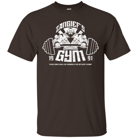 T-Shirts Dark Chocolate / Small Zangief Gym T-Shirt