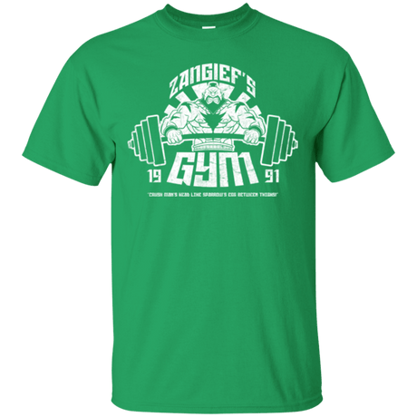 T-Shirts Irish Green / Small Zangief Gym T-Shirt