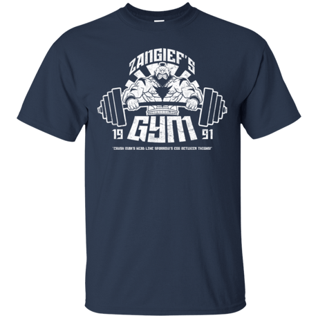 T-Shirts Navy / Small Zangief Gym T-Shirt