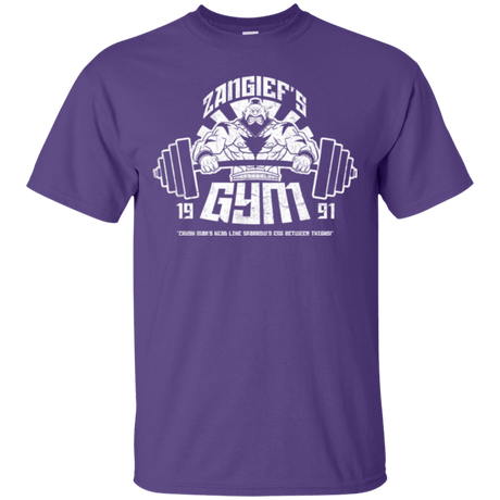 T-Shirts Purple / Small Zangief Gym T-Shirt