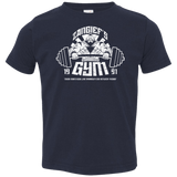 T-Shirts Navy / 2T Zangief Gym Toddler Premium T-Shirt