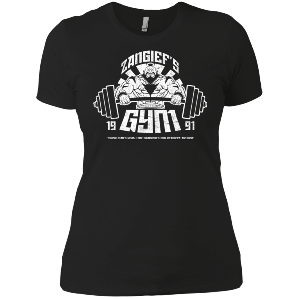 T-Shirts Black / X-Small Zangief Gym Women's Premium T-Shirt