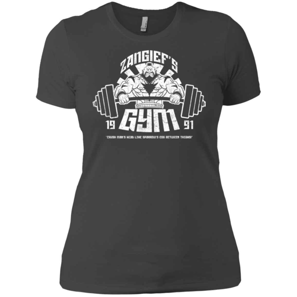 T-Shirts Heavy Metal / X-Small Zangief Gym Women's Premium T-Shirt