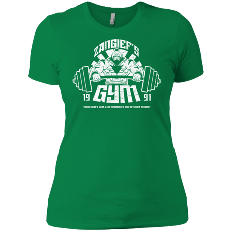 T-Shirts Kelly Green / X-Small Zangief Gym Women's Premium T-Shirt