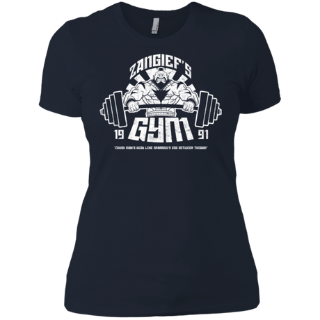 T-Shirts Midnight Navy / X-Small Zangief Gym Women's Premium T-Shirt