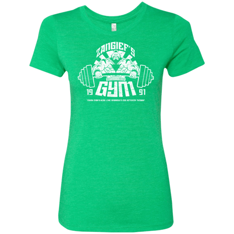 T-Shirts Envy / Small Zangief Gym Women's Triblend T-Shirt