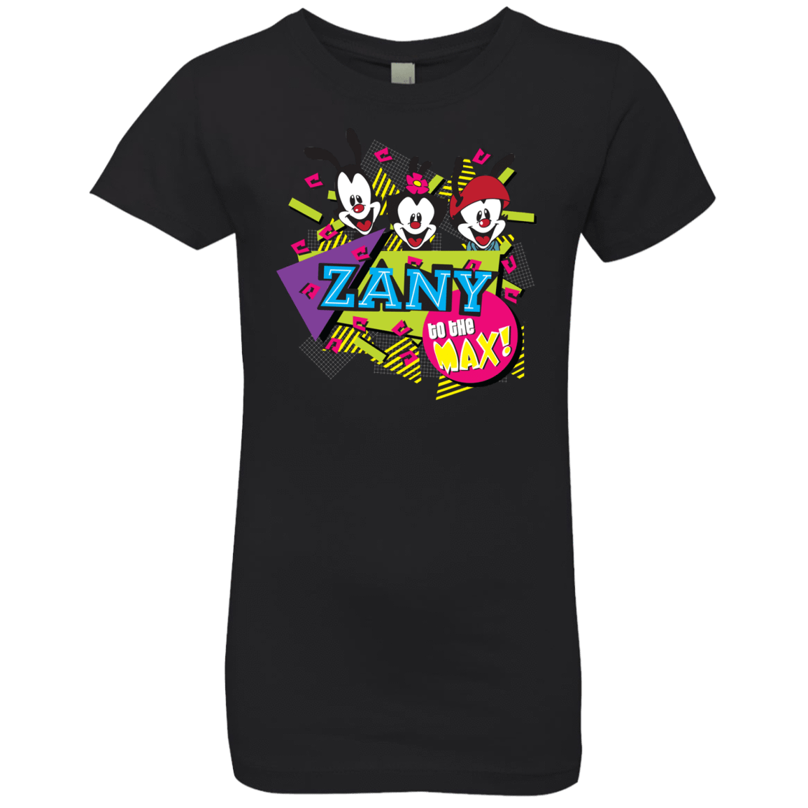 T-Shirts Black / YXS Zany Girls Premium T-Shirt