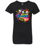 T-Shirts Black / YXS Zany Girls Premium T-Shirt