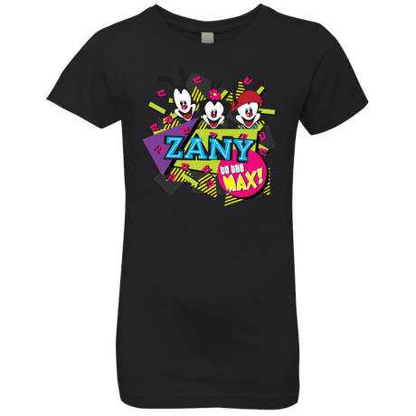 T-Shirts Black / YXS Zany Girls Premium T-Shirt