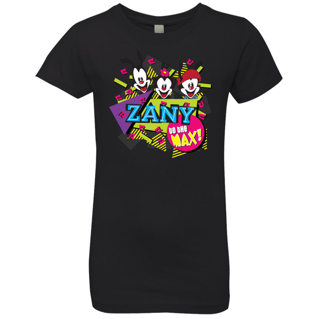 T-Shirts Black / YXS Zany Girls Premium T-Shirt