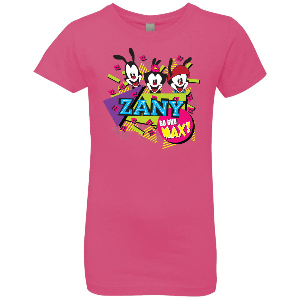 T-Shirts Hot Pink / YXS Zany Girls Premium T-Shirt