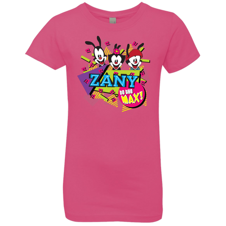 T-Shirts Hot Pink / YXS Zany Girls Premium T-Shirt