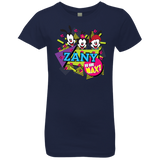 T-Shirts Midnight Navy / YXS Zany Girls Premium T-Shirt