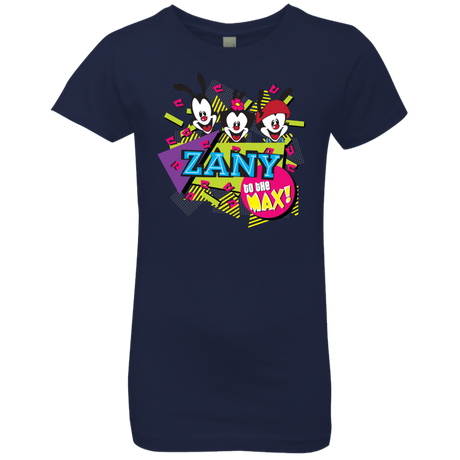 T-Shirts Midnight Navy / YXS Zany Girls Premium T-Shirt