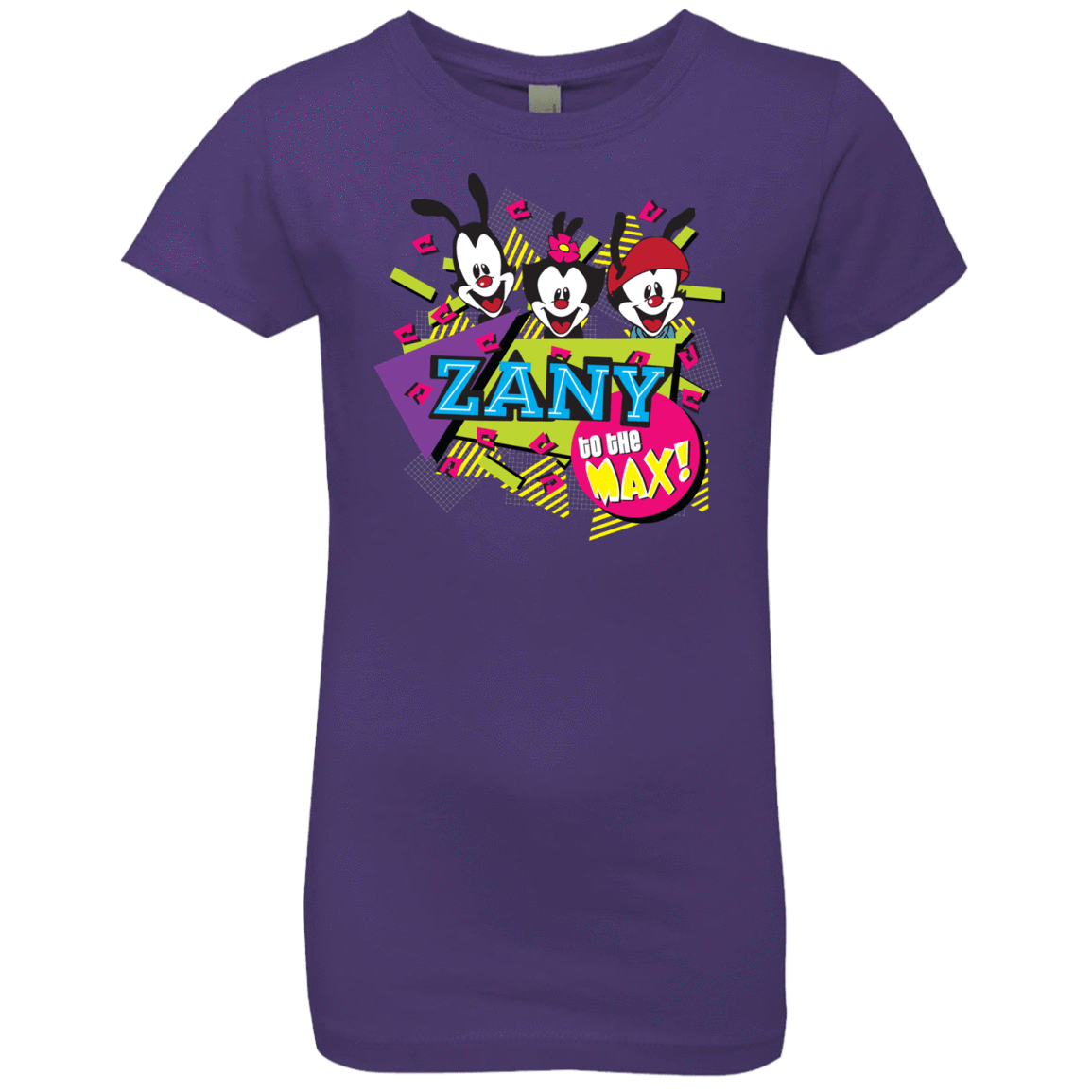 T-Shirts Purple Rush / YXS Zany Girls Premium T-Shirt