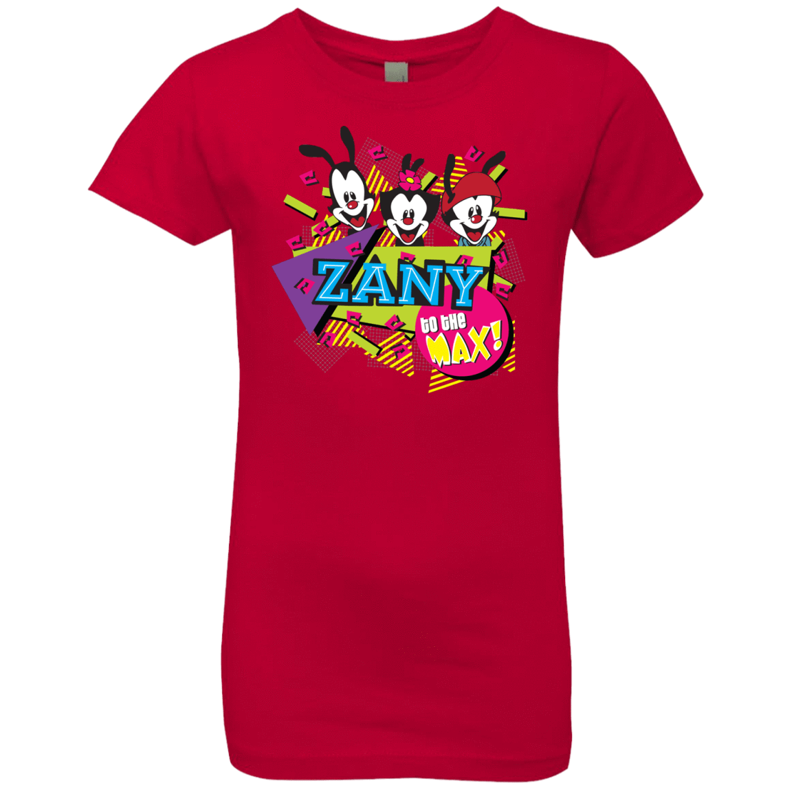 T-Shirts Red / YXS Zany Girls Premium T-Shirt