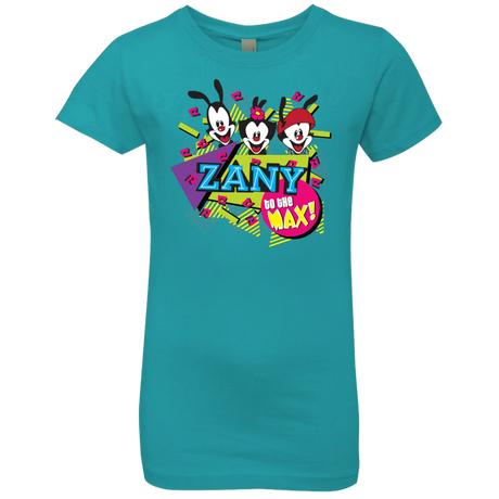 T-Shirts Tahiti Blue / YXS Zany Girls Premium T-Shirt