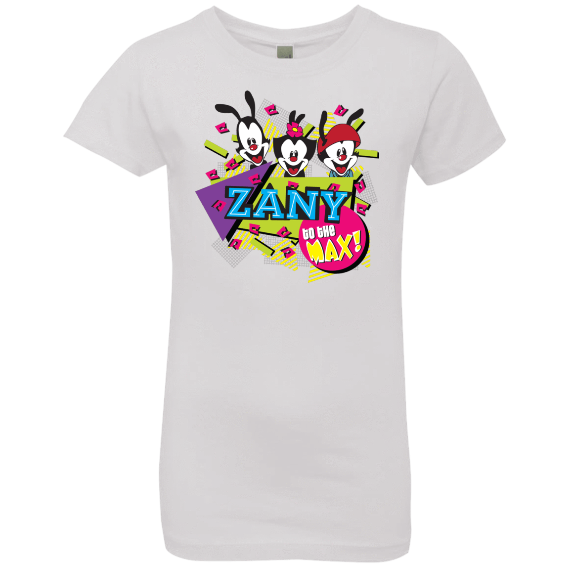 T-Shirts White / YXS Zany Girls Premium T-Shirt