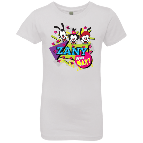 T-Shirts White / YXS Zany Girls Premium T-Shirt