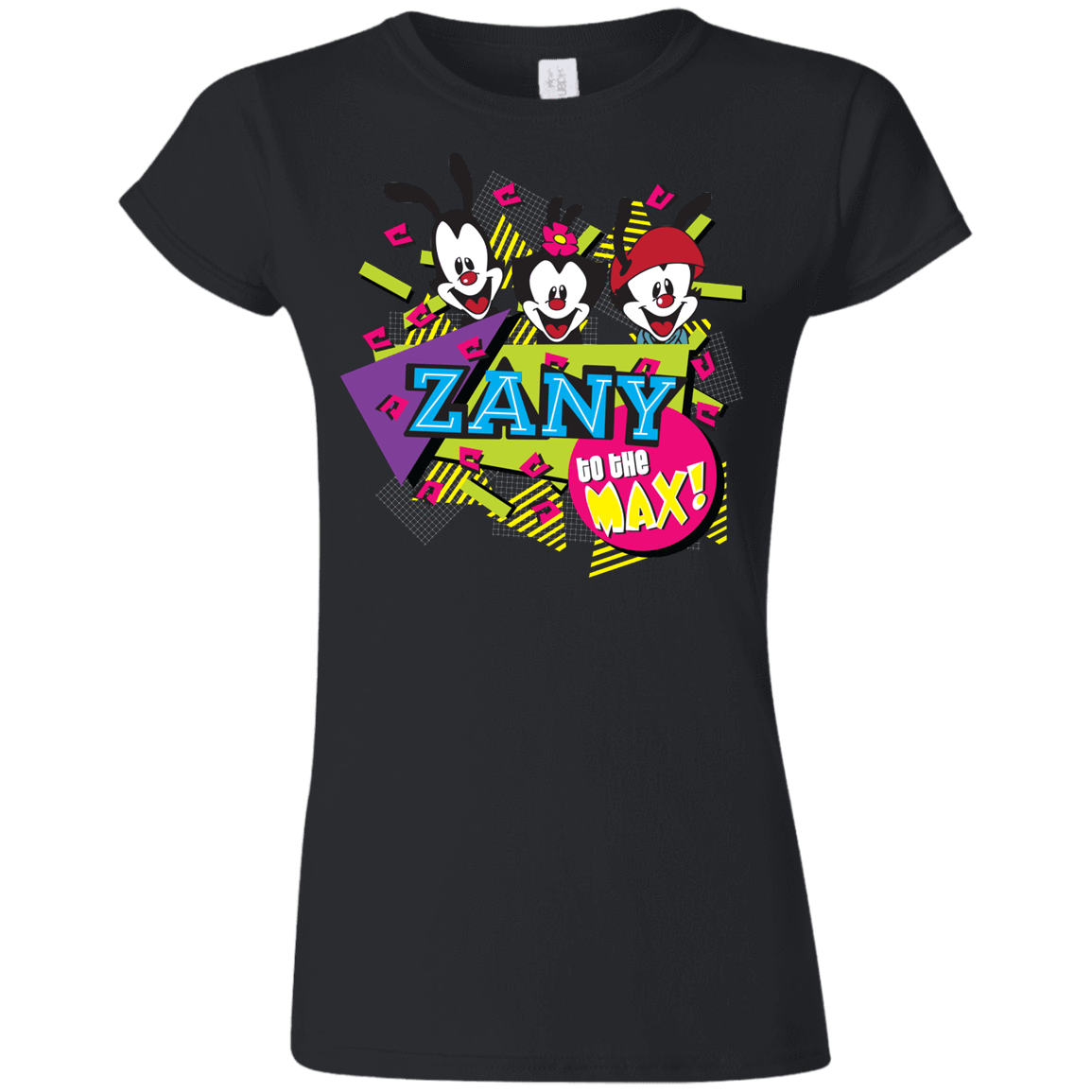 T-Shirts Black / S Zany Junior Slimmer-Fit T-Shirt