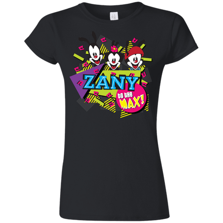 T-Shirts Black / S Zany Junior Slimmer-Fit T-Shirt